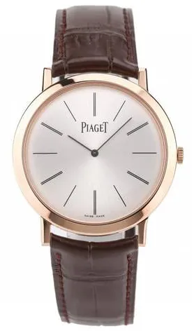 Piaget Altiplano G0A31114 38mm Rose gold Silver