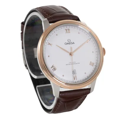 Omega De Ville 434.23.40.20.02.001 40mm Rose gold and Stainless steel Silver 2