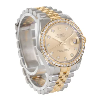 Rolex Datejust 31 178383 31mm Yellow gold and Stainless steel and Diamond Gold 3