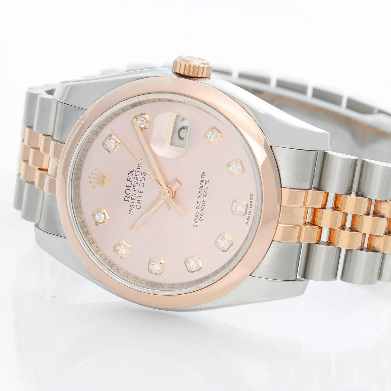 Rolex Datejust 36 116201-0064 36mm Rose gold Pink 2