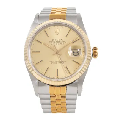 Rolex Datejust 36 16013 36mm Yellow gold and Stainless steel Gold