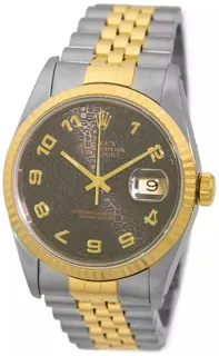 Rolex Datejust 36 16233 Yellow gold and Stainless steel