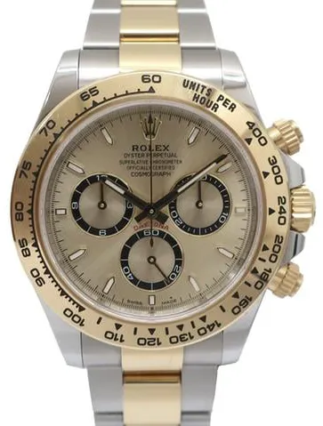 Rolex Daytona 126503 40mm Yellow gold and Stainless steel Champagne