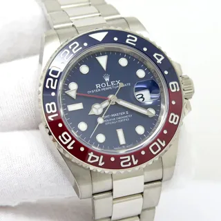 Rolex GMT-Master II 126719BLRO-0003 White gold Blue