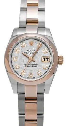 Rolex Lady-Datejust 179161G 26mm Stainless steel Gray