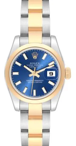 Rolex Lady-Datejust 179163 26mm Stainless steel Blue