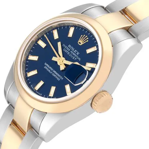 Rolex Lady-Datejust 179163 26mm Stainless steel Blue 3