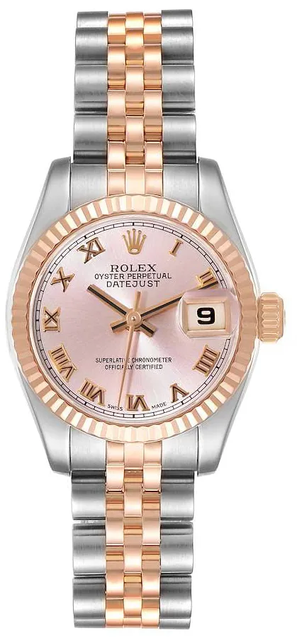 Rolex Lady-Datejust 179171 26mm Stainless steel Rose