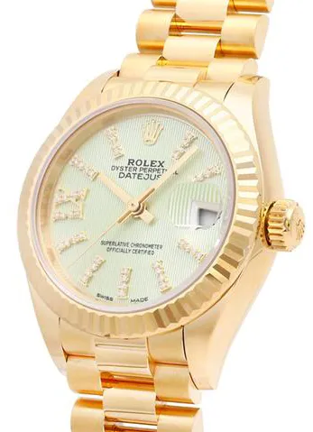 Rolex Lady-Datejust 279178 28mm Yellow gold 2