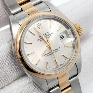 Rolex Lady-Datejust 69163 Yellow Gold$Steel Silver