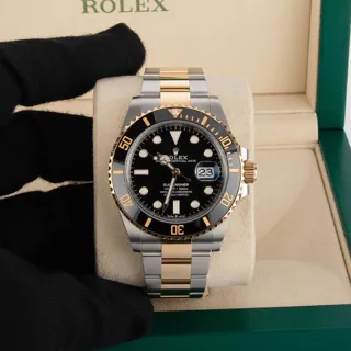 Rolex Submariner 116613LN-0001 Yellow gold and Stainless steel Black