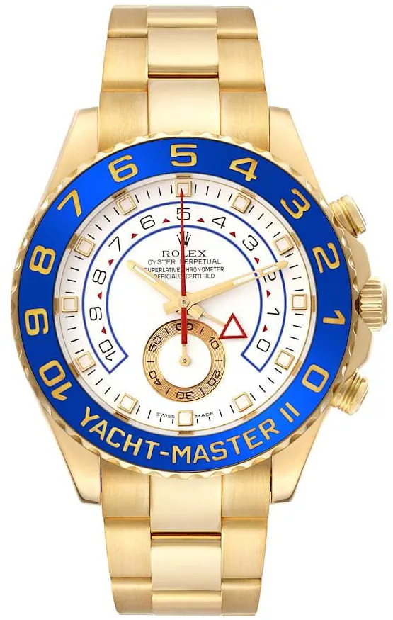 Rolex Yacht-Master II 116688-0001 44mm Yellow gold White