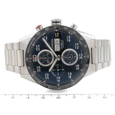 TAG Heuer Carrera CV2A1R.BA0799 43mm Ceramic and Stainless steel Black 5