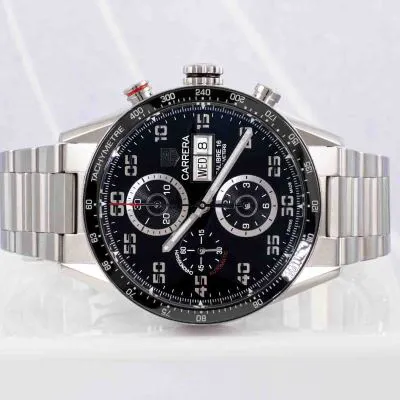 TAG Heuer Carrera CV2A1R.BA0799 43mm Ceramic and Stainless steel Black 8