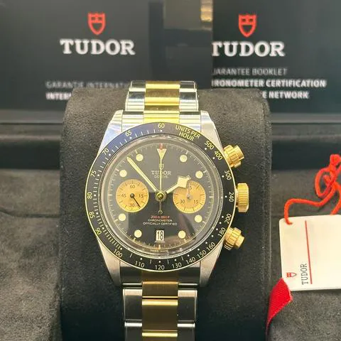 Tudor Black Bay Chrono S&G M79363N-0001 41mm Yellow gold and Stainless steel Black