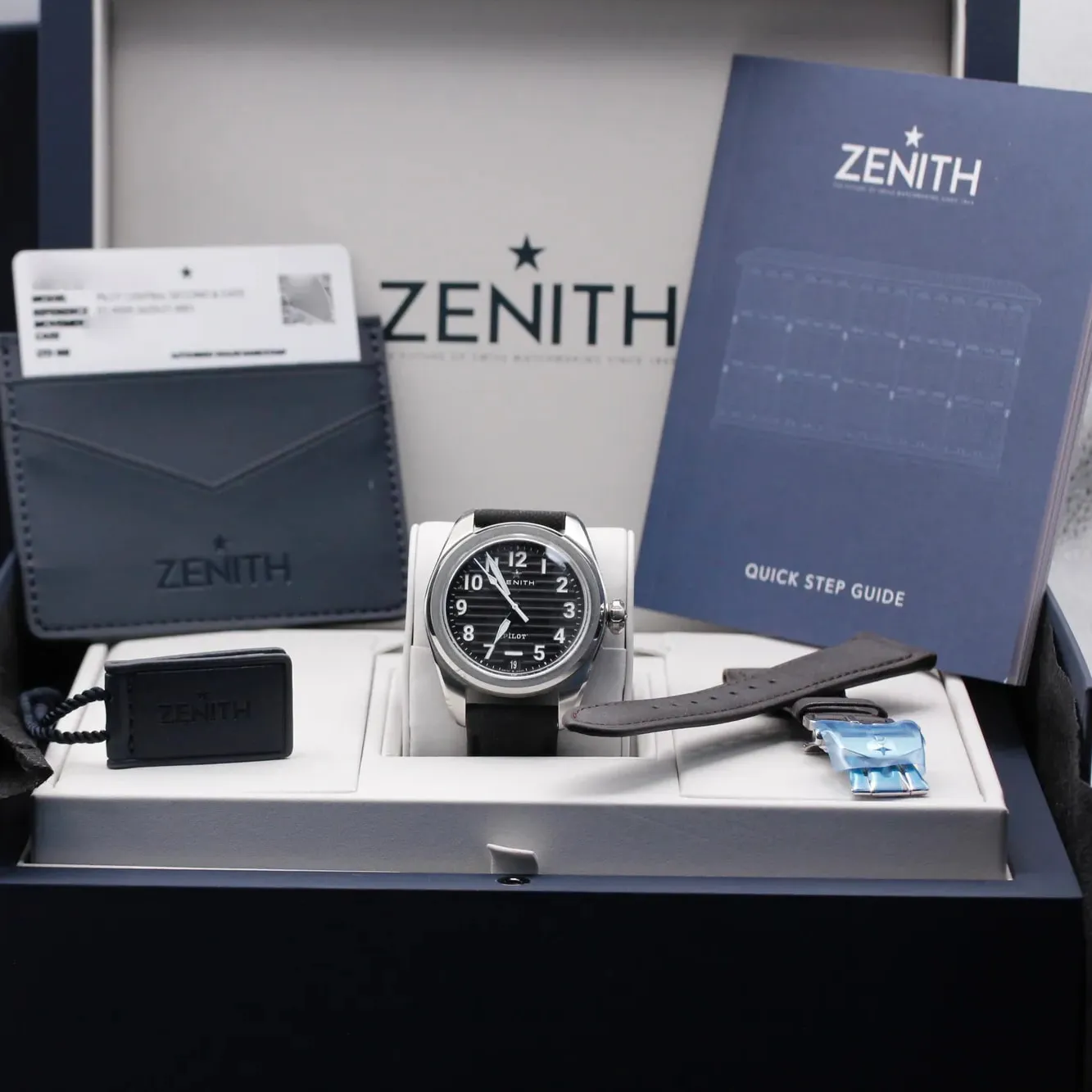 Zenith Pilot 03.4000.3620/21.I001 40mm Stainless steel Black 7