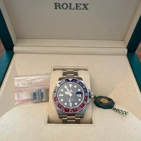 Rolex GMT-Master II 126719BLRO 40mm White gold Blue 13