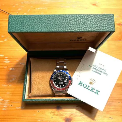 Rolex GMT-Master 16700 40mm Stainless steel Black