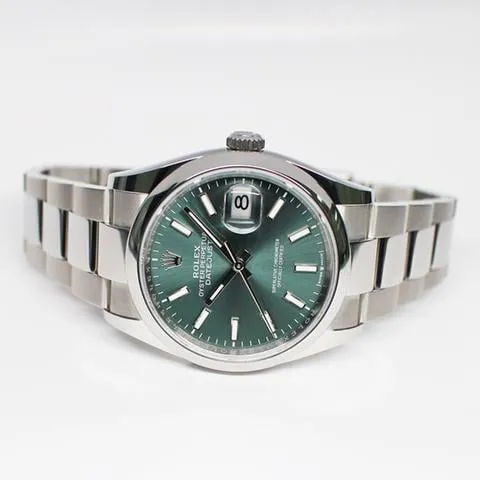 Rolex Datejust 36 126200 36mm Stainless steel Green 4