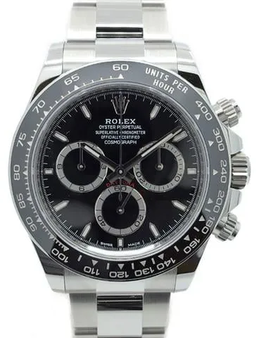 Rolex Daytona 126500LN 40mm Stainless steel Black