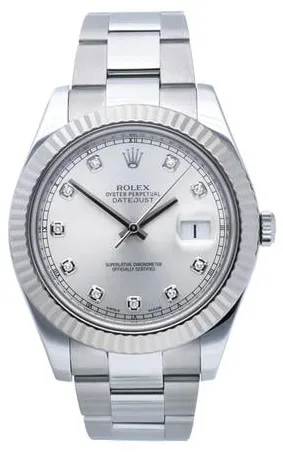 Rolex Datejust II 116334 41mm Stainless steel Silver 3