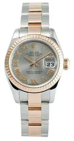 Rolex Lady-Datejust 179171 26mm Rose gold Silver 1