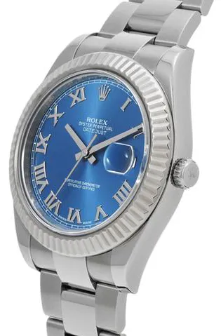 Rolex Datejust II 116334 41mm Stainless steel Blue 1