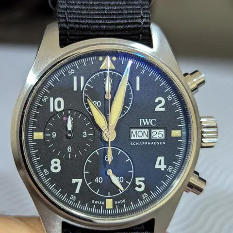 IWC Pilot IW387901 41mm Stainless steel Black 2