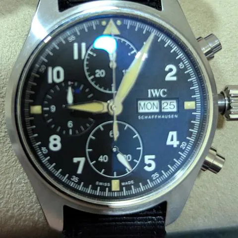 IWC Pilot IW387901 41mm Stainless steel Black 12