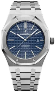 Audemars Piguet Royal Oak 15400ST.OO.1220ST.03 Stainless steel Blue