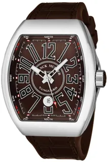 Franck Muller Vanguard 45SCSTLBRNSHNY Stainless steel Brown