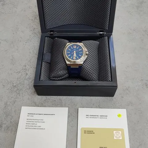 IWC Ingenieur IW323603 46mm Stainless steel Blue 1