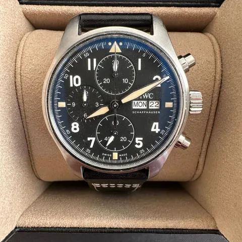 IWC Pilot IW387903 41mm Stainless steel Black