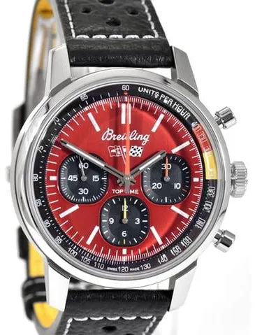 Breitling Top Time AB01761A1K1X1 41mm Stainless steel Red