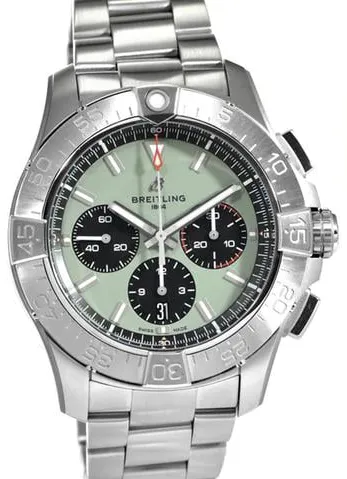 Breitling Avenger AB0147101L1A1 44mm Stainless steel Green