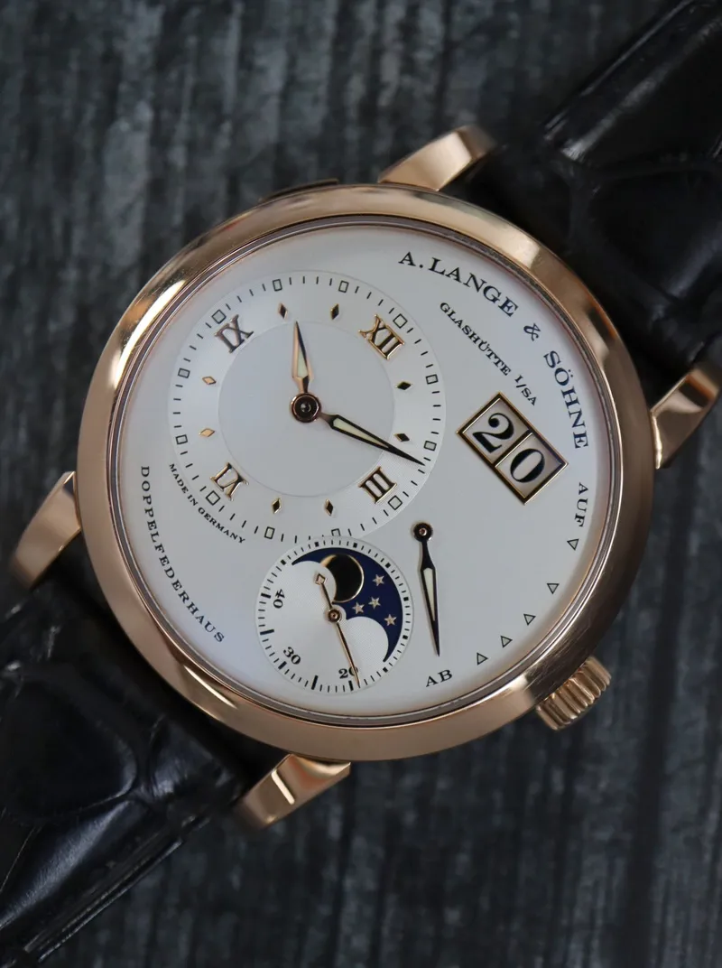 A. Lange & Söhne Lange 1 109.032 38.5mm Rose gold and 18k rose gold Silver