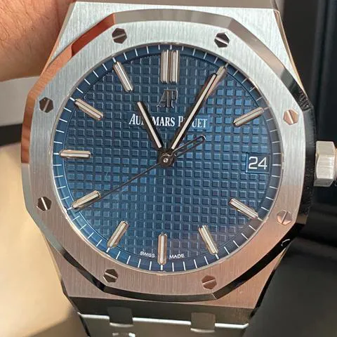 Audemars Piguet Royal Oak 15500ST.OO.1220ST.01 41mm Stainless steel Blue 1