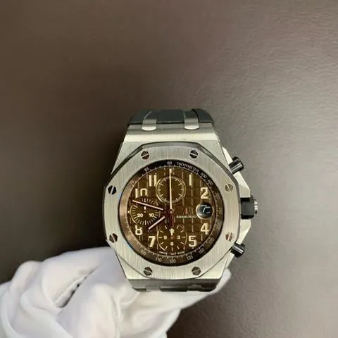 Audemars Piguet Royal Oak Offshore 26470ST.OO.A820CR.01 42mm Stainless steel Brown