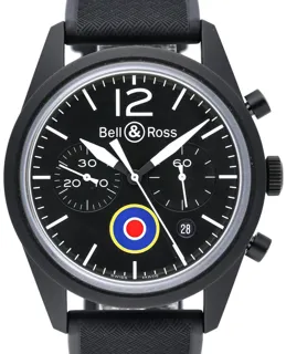 Bell & Ross BR 126 BR126-94-SC 41mm PVD Black