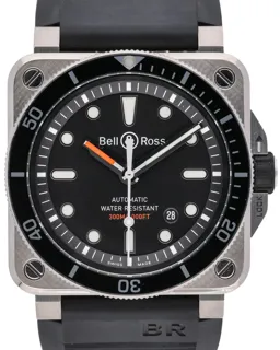 Bell & Ross BR03-92 BR 03-92 42mm Stainless steel Black