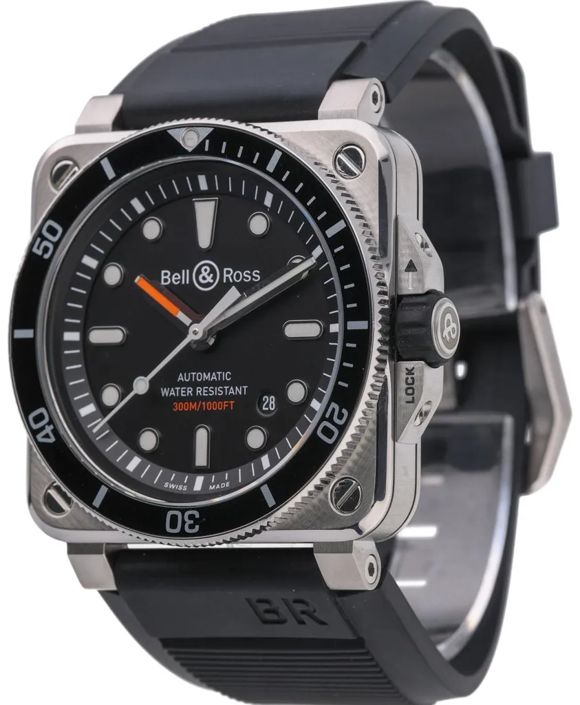 Bell & Ross BR03-92 BR 03-92 42mm Stainless steel Black 4