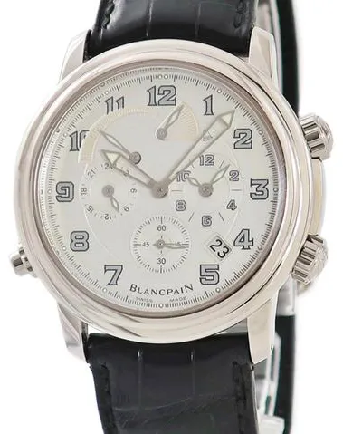 Blancpain Léman Réveil GMT 2041-0154M-A053 Stainless steel White