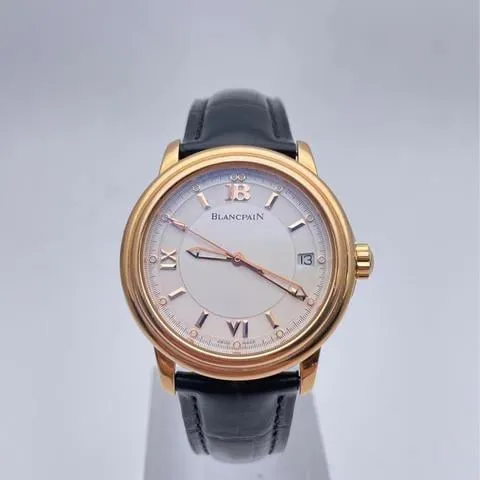 Blancpain Léman Ultra Slim 2100-3642-53B 38mm Rose gold White