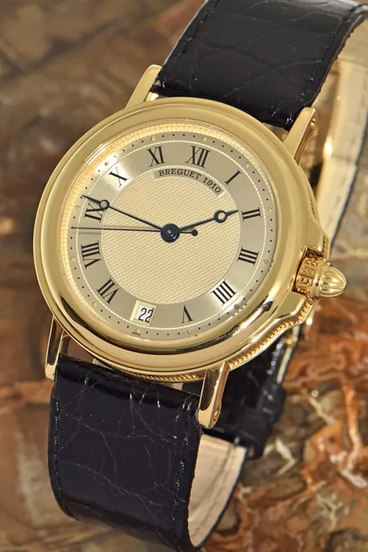 Breguet Marine 3400BA 36mm Yellow gold Gold 2