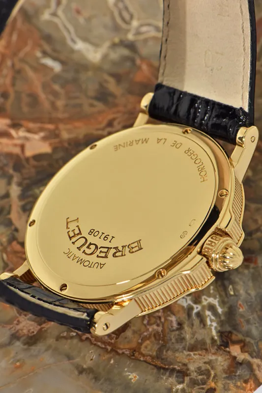 Breguet Marine 3400BA 36mm Yellow gold Gold 3