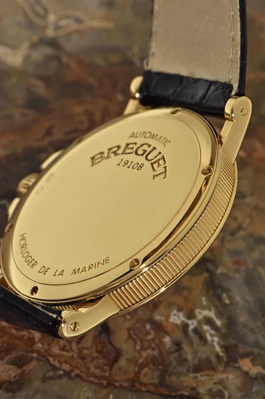 Breguet Marine 3400BA 36mm Yellow gold Gold 4