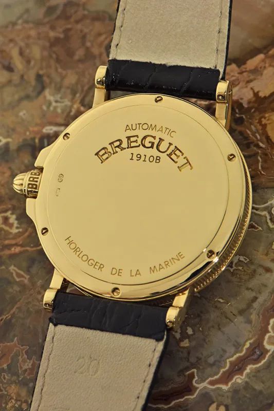 Breguet Marine 3400BA 36mm Yellow gold Gold 8