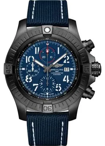 Breitling Avenger V13375101C1X1 48mm Titanium Blue