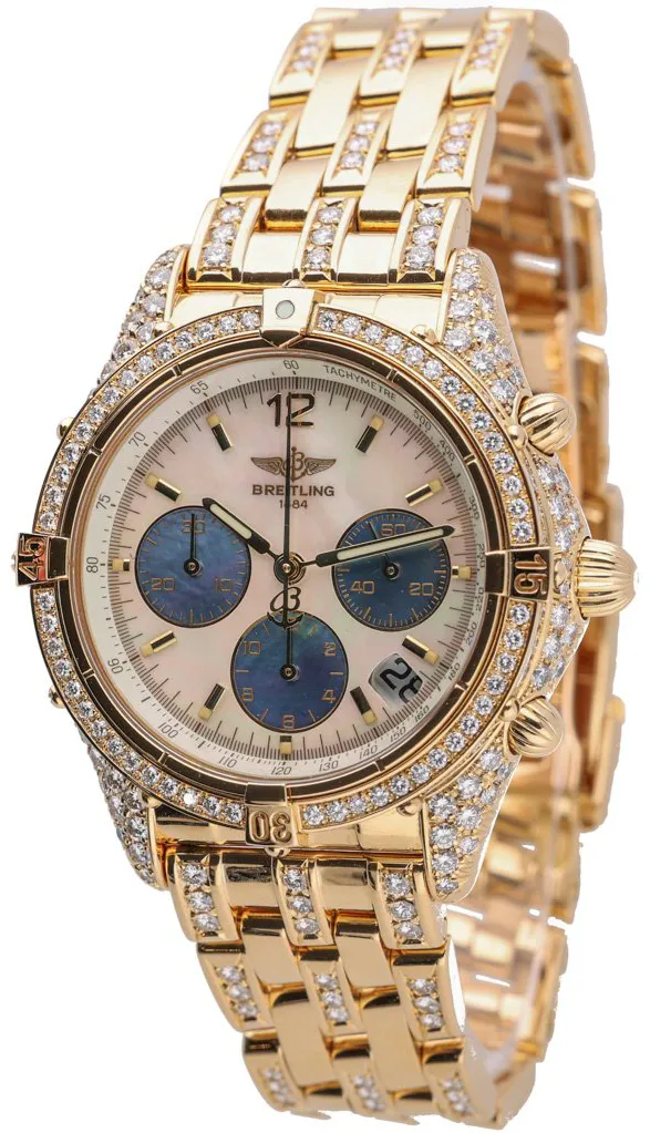 Breitling Cockpit K30012 37mm Yellow gold Mother-of-pearl 2