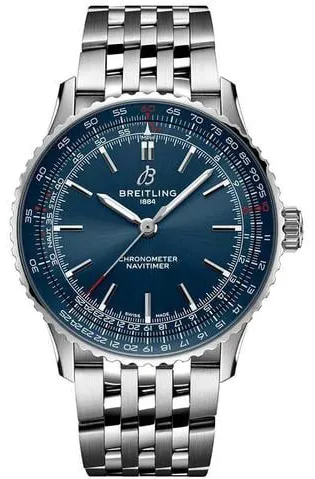 Breitling Navitimer A17329161C1A1 41mm Stainless steel Blue